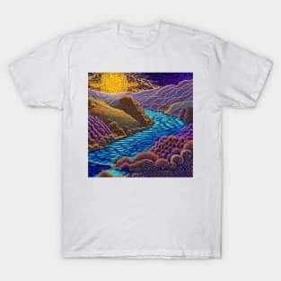 Retro Dramatic Dreamscapes T-Shirt